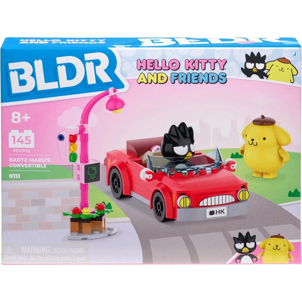 BLDR Hello Kitty and Friends Badtz-Maru's Convertible Building Set #0111 145 Pcs